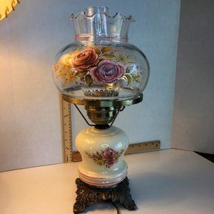 Hurricane Lamp Vintage